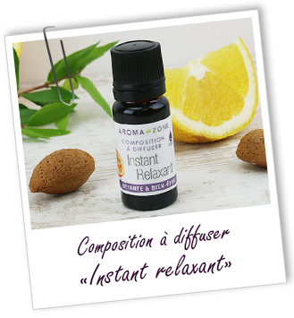 Composition à diffuser INSTANT RELAXANT Aroma-Zone Composition à diffuser INSTANT RELAXANT Aroma-Zone