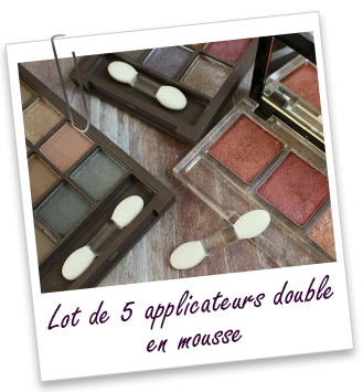 Applicateurs double en mousse (lot de 5) Aroma-Zone Applicateurs double en mousse (lot de 5) Aroma-Zone