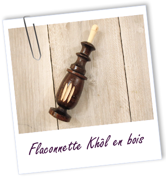 Flacon Khôl traditionnel en bois Aroma-Zone Flacon Khôl traditionnel en bois Aroma-Zone