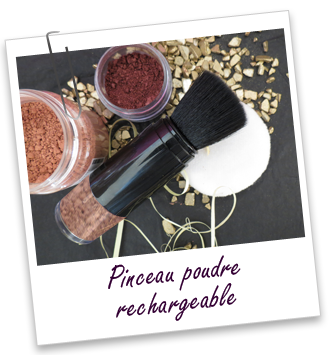 Pinceau poudre rechargeable Aroma-Zone