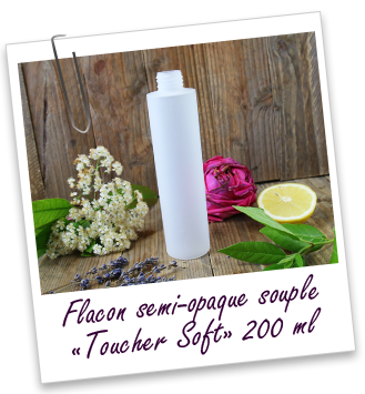 Flacon PP semi-opaque souple 200 ml Flacon PP semi-opaque souple 200 ml