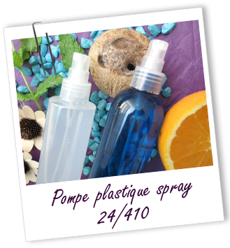 Pompe spray plastique neutre 24/410 Aroma-Zone Pompe spray plastique neutre 24/410 Aroma-Zone