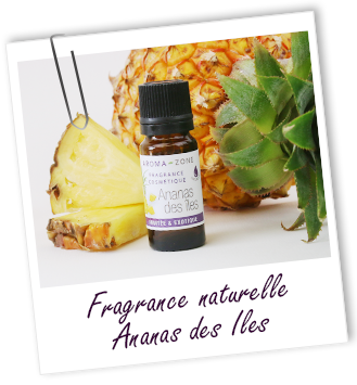 Fragrance cosmétique naturelle Ananas des îles Aroma-Zone
