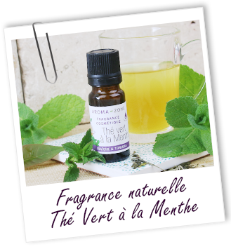 Fragrance cosmétique naturelle Thé vert à la menthe Aroma-Zone Fragrance cosmétique naturelle Thé vert à la menthe Aroma-Zone