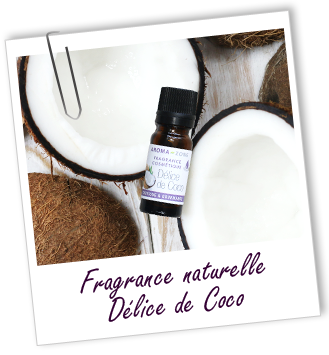 Fragrance cosmétique naturelle Délice de Coco Aroma-Zone