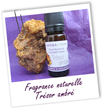Fragrance cosmétique naturelle Trésor ambré Aroma-Zone Fragrance cosmétique naturelle Trésor ambré Aroma-Zone
