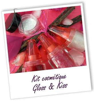 Kit cosmétique maison - Kiss & Gloss