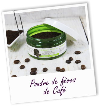 Exfoliant poudre de fèves de Café Exfoliant poudre de fèves de Café