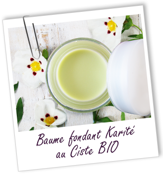Baume fondant BIO au Karité et au CISTE Aroma-Zone Baume fondant BIO au Karité et au CISTE Aroma-Zone