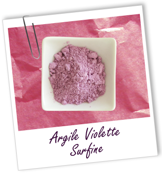 Argile violette surfine Aroma-Zone