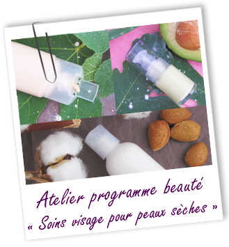 Atelier Programme beauté - TRIO DE SOINS VISAGE POUR PEAUX SÈCHES 2 -120-121-124- Aroma-Zone