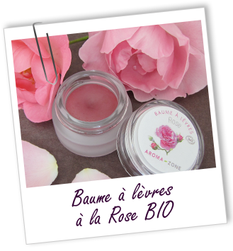 Baume à lèvres BIO au Karité et à la ROSE Aroma-Zone Baume à lèvres BIO au Karité et à la ROSE Aroma-Zone