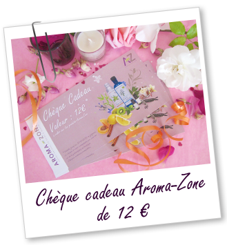 Chèque cadeau Aroma-Zone de 12 €