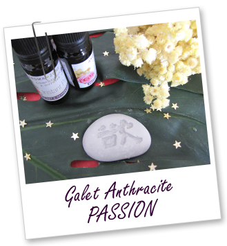 Galet anthracite Galet anthracite