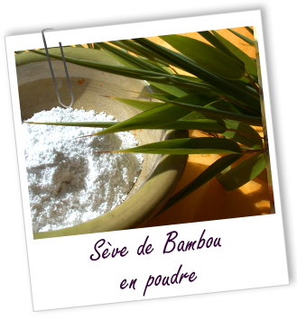 Poudre Sève de bambou Aroma-Zone Poudre Sève de bambou Aroma-Zone