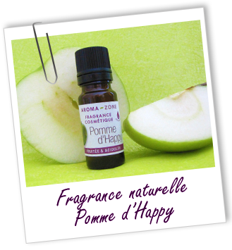 Fragrance cosmétique naturelle Pomme d'Happy Aroma-Zone Fragrance cosmétique naturelle Pomme d'Happy Aroma-Zone