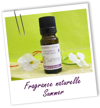 Fragrance cosmétique naturelle Summer Aroma-Zone