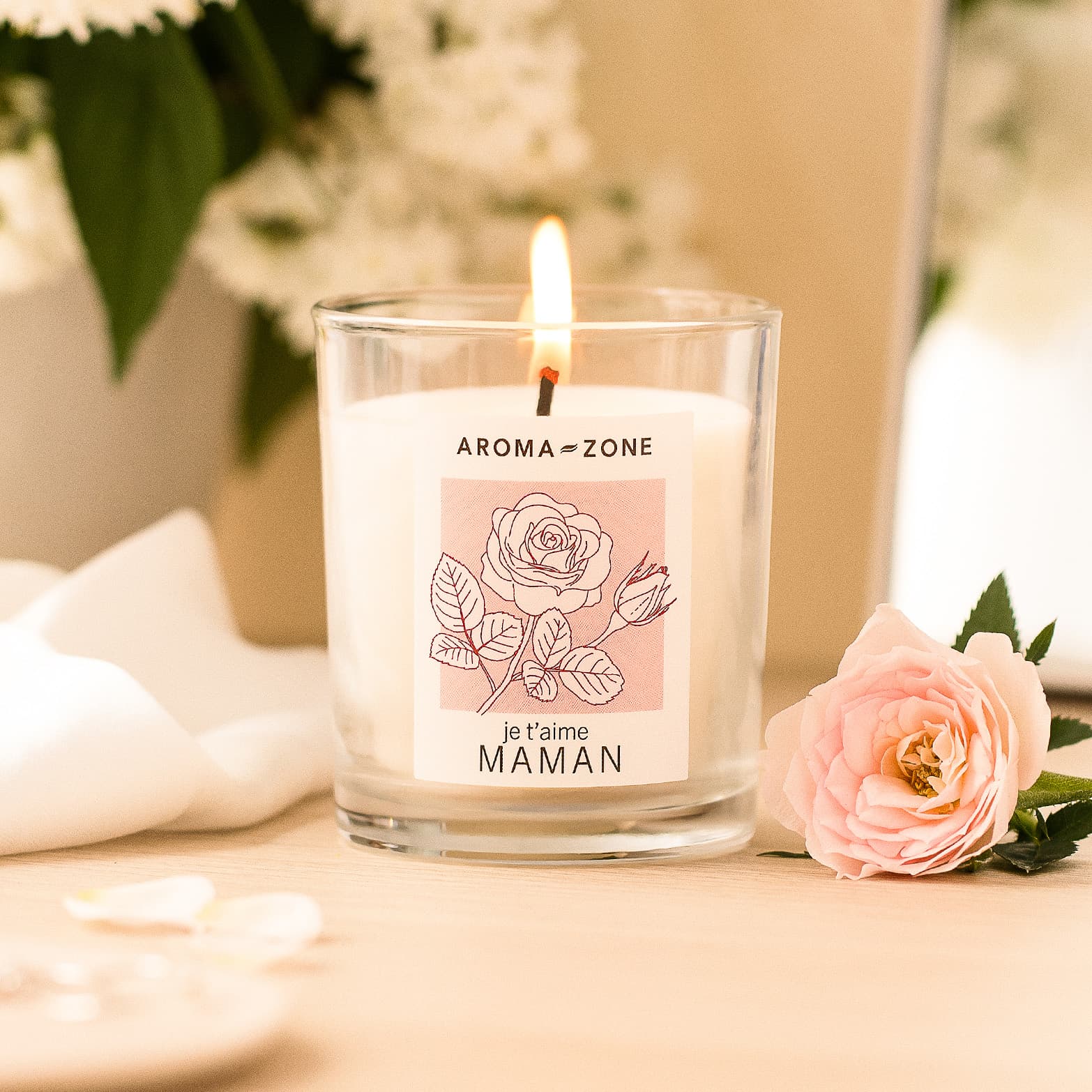 Bougie parfumée Je t'aime Maman - Edition limitée Bougie parfumée Je t'aime Maman - Edition limitée