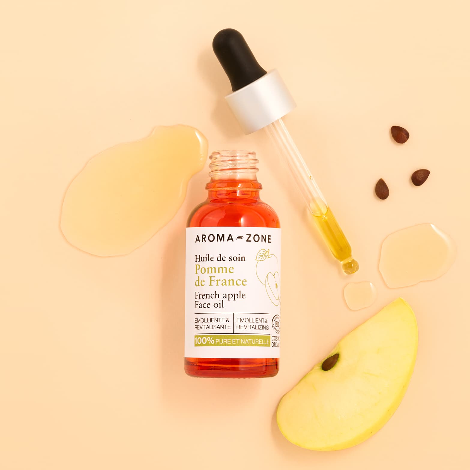 Huile de soin Pomme de France BIO Aroma-Zone Huile de soin Pomme de France BIO Aroma-Zone