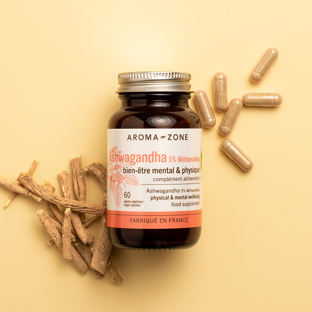 Complément alimentaire Ashwagandha BIO Aroma-Zone Complément alimentaire Ashwagandha BIO Aroma-Zone