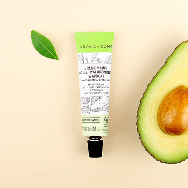Crème mains Acide hyaluronique & Avocat BIO Aroma-Zone Crème mains Acide hyaluronique & Avocat BIO Aroma-Zone