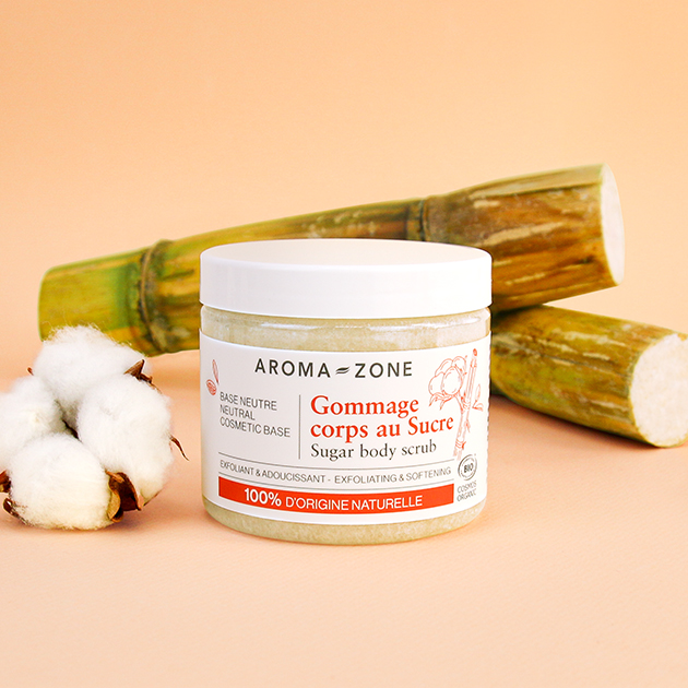 Gommage corps au sucre BIO Aroma-Zone Gommage corps au sucre BIO Aroma-Zone