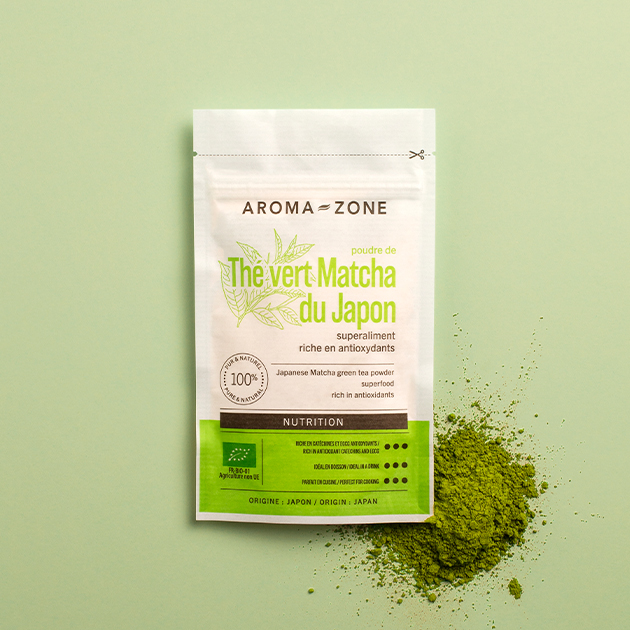 Poudre de Thé vert Matcha du Japon BIO Poudre de Thé vert Matcha du Japon BIO