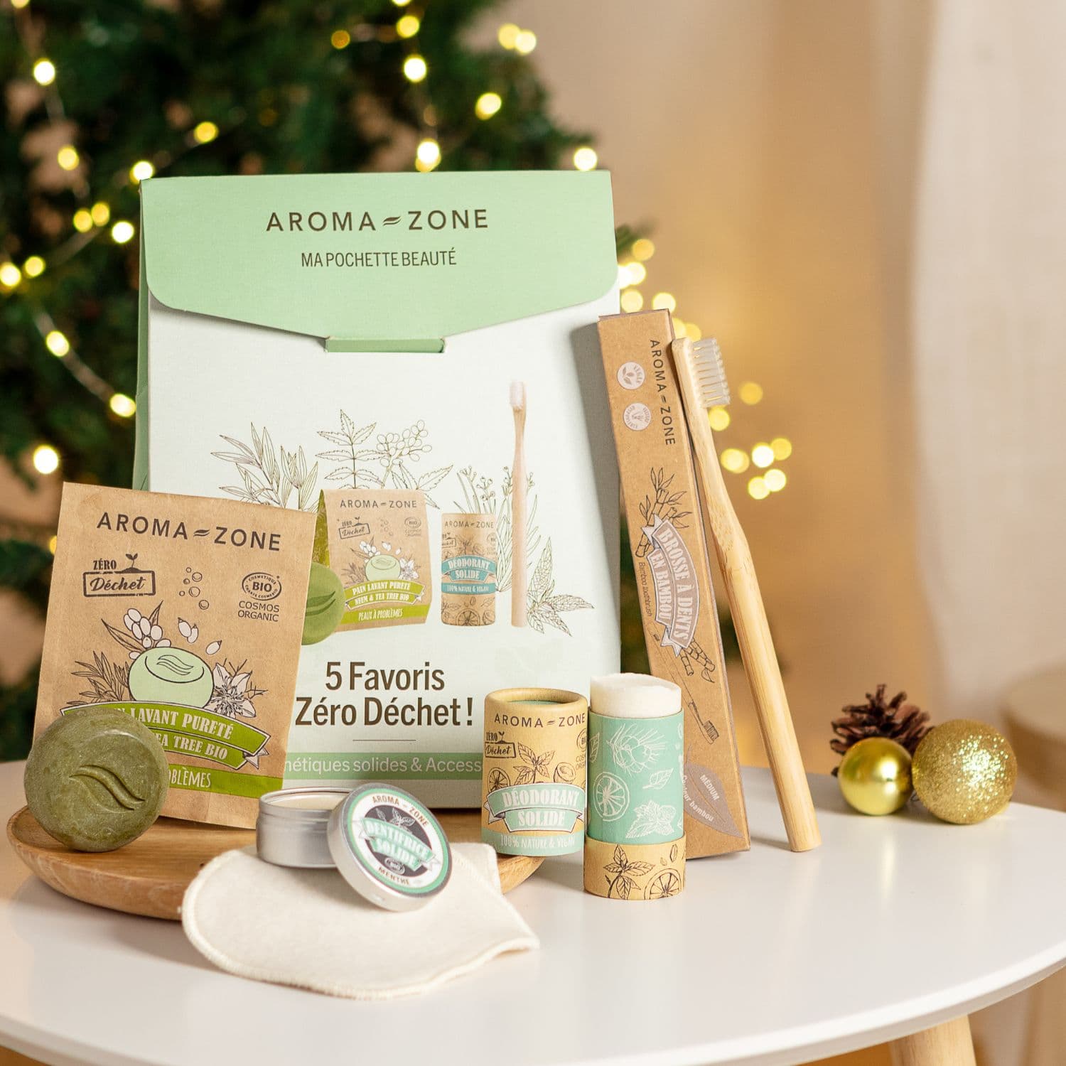 Coffret cosmétique 5 favoris zéro déchet Coffret cosmétique 5 favoris zéro déchet