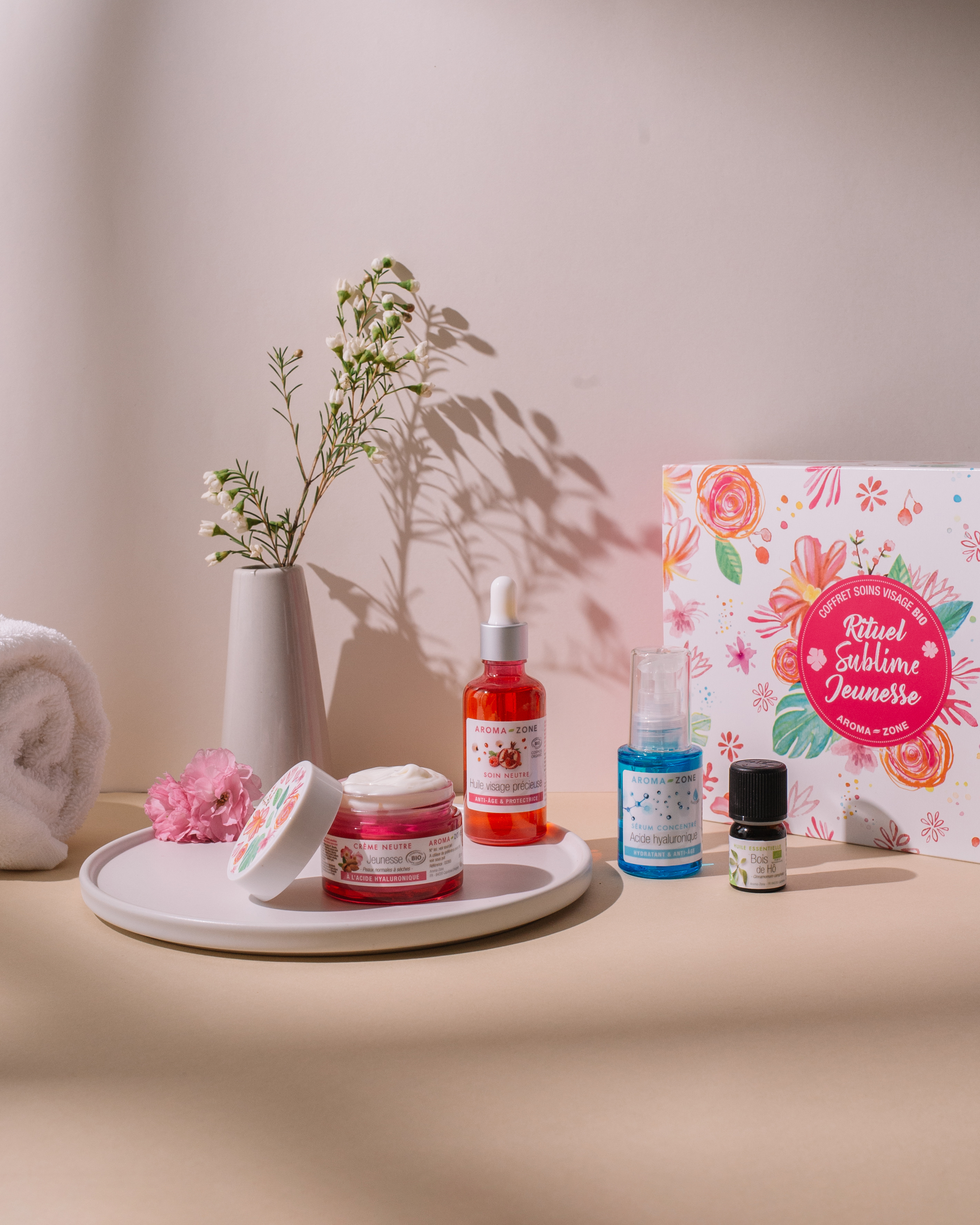 Coffret cosmétique BIO Soin visage - Rituel Sublime Jeunesse Coffret cosmétique BIO Soin visage - Rituel Sublime Jeunesse