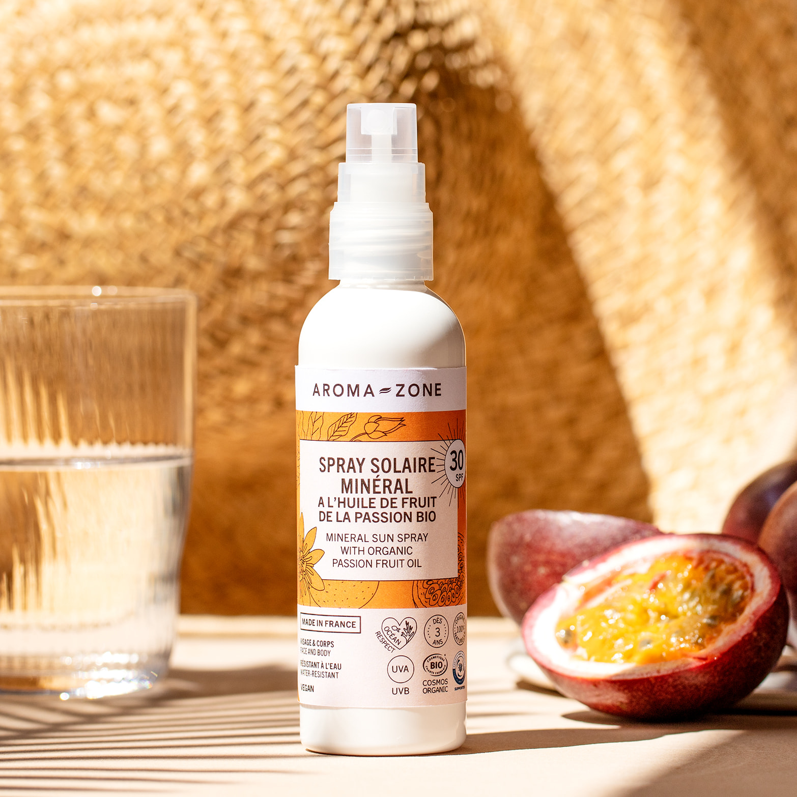 Spray solaire minéral SPF 30 Spray solaire minéral SPF 30
