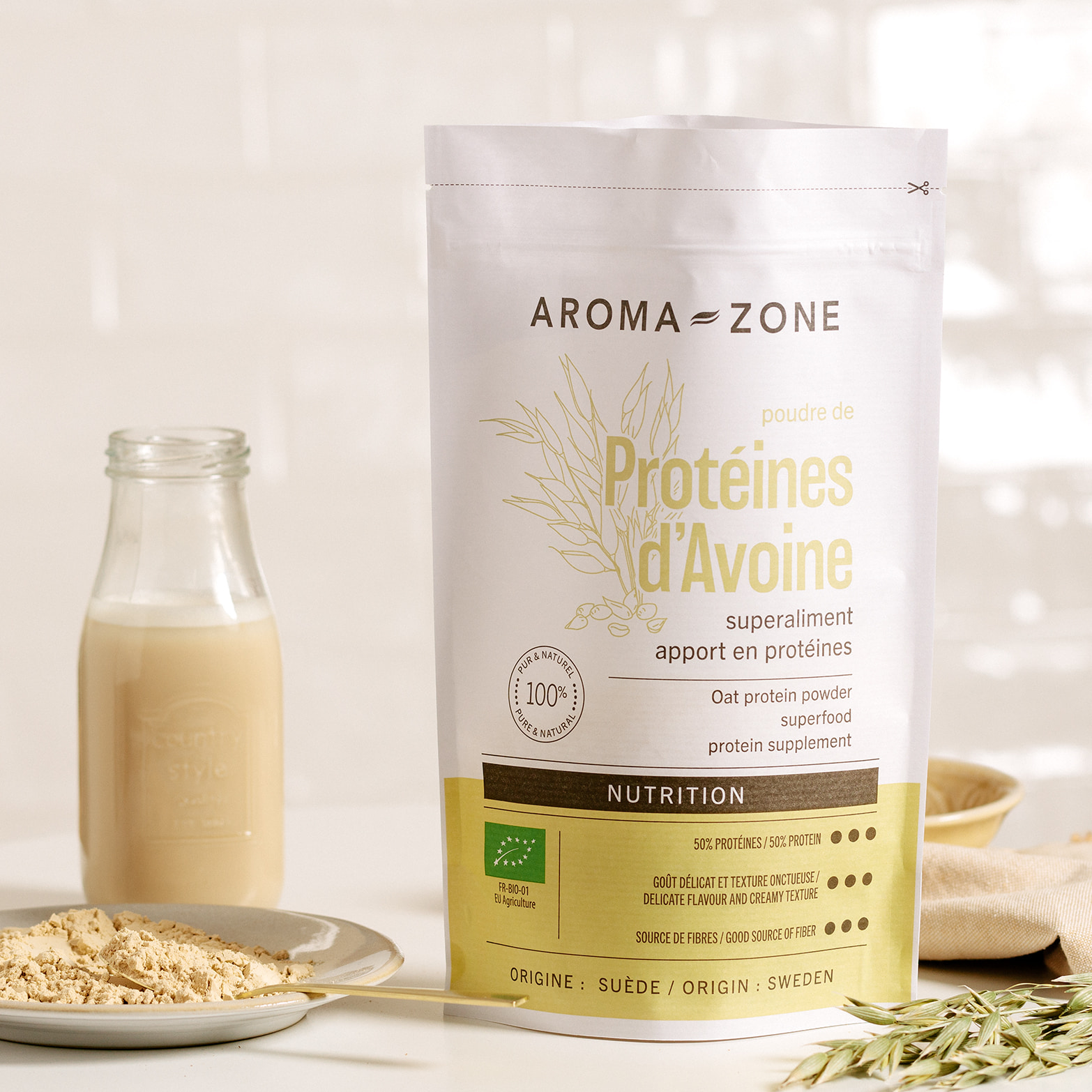 Poudre de Protéines d'Avoine BIO Poudre de Protéines d'Avoine BIO