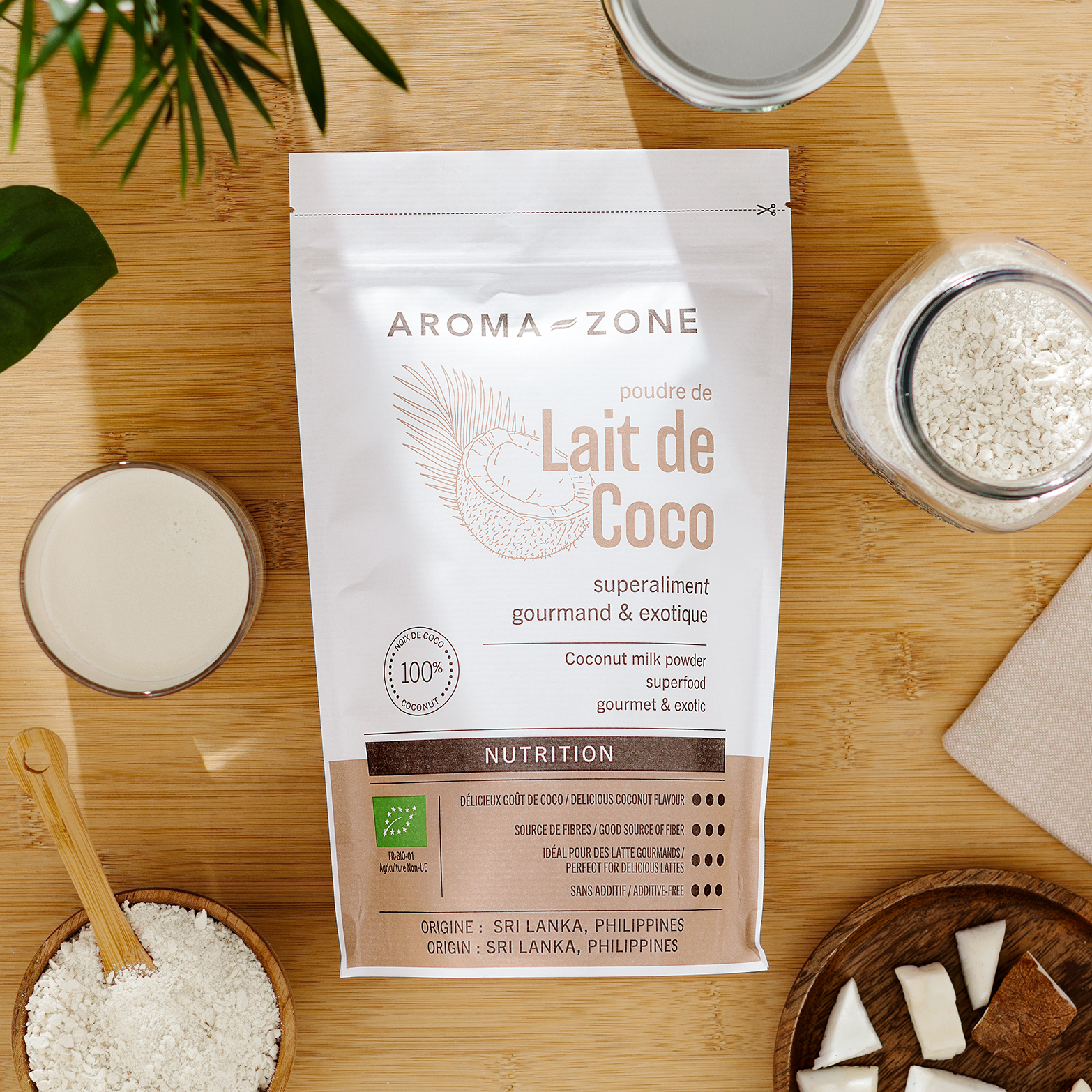 Poudre de Lait de Coco BIO Poudre de Lait de Coco BIO