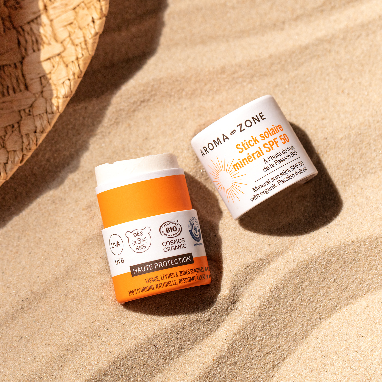 Stick solaire minéral SPF 50 Stick solaire minéral SPF 50