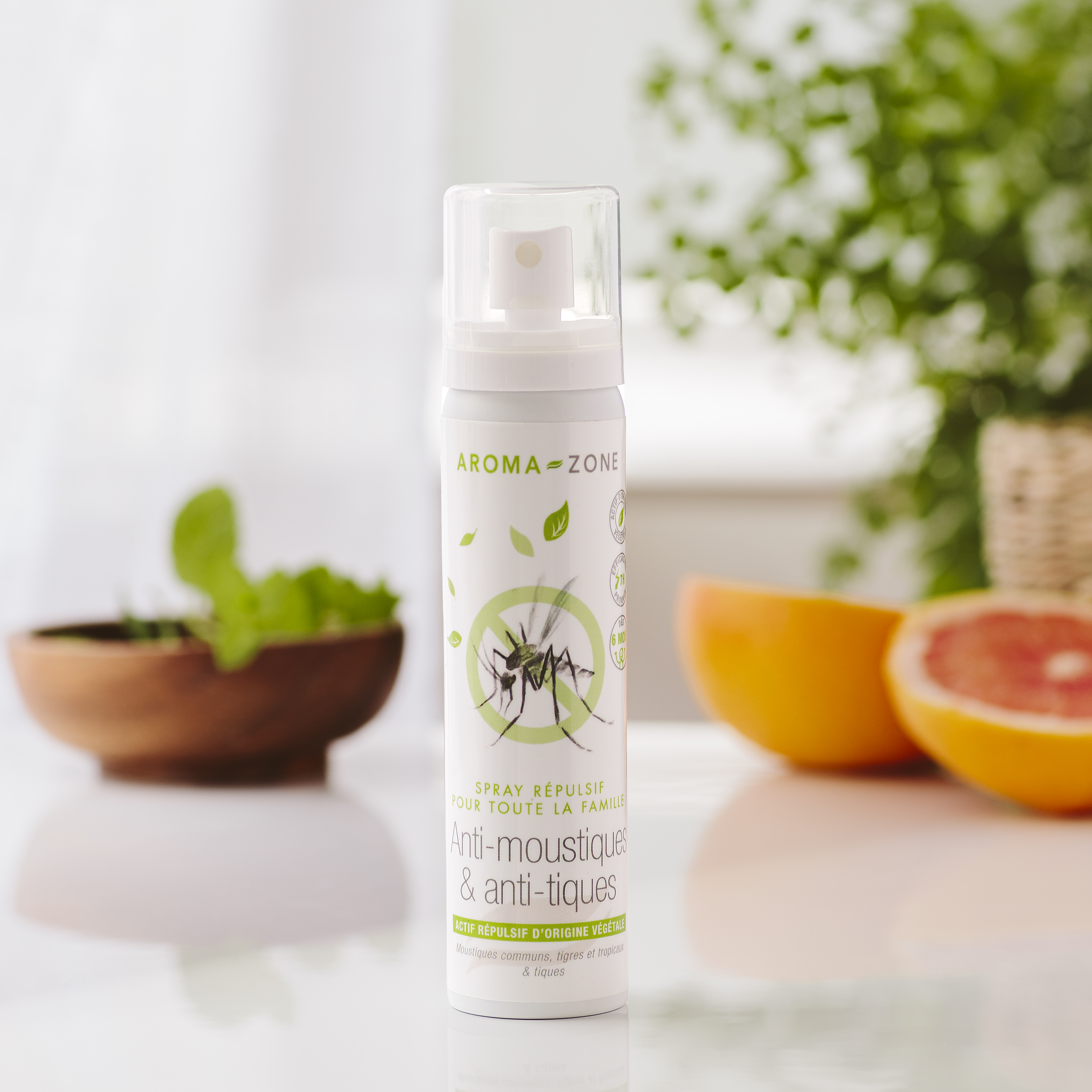 Spray répulsif anti-moustiques et anti-tiques Aroma-Zone Spray répulsif anti-moustiques et anti-tiques Aroma-Zone