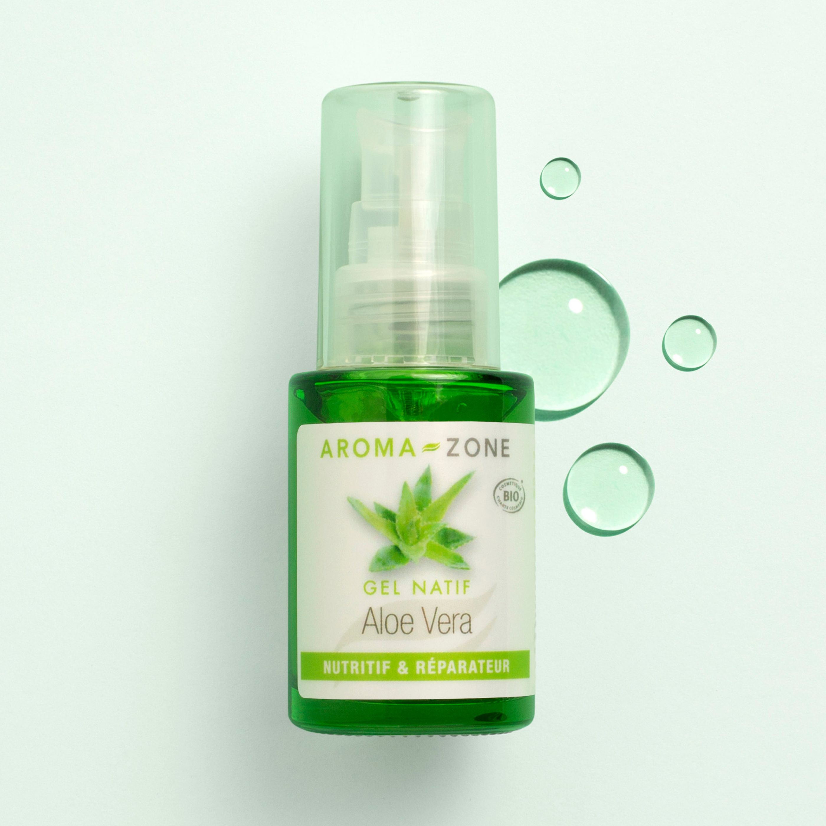 Gel natif d'Aloe Vera BIO Aroma-Zone Gel natif d'Aloe Vera BIO Aroma-Zone