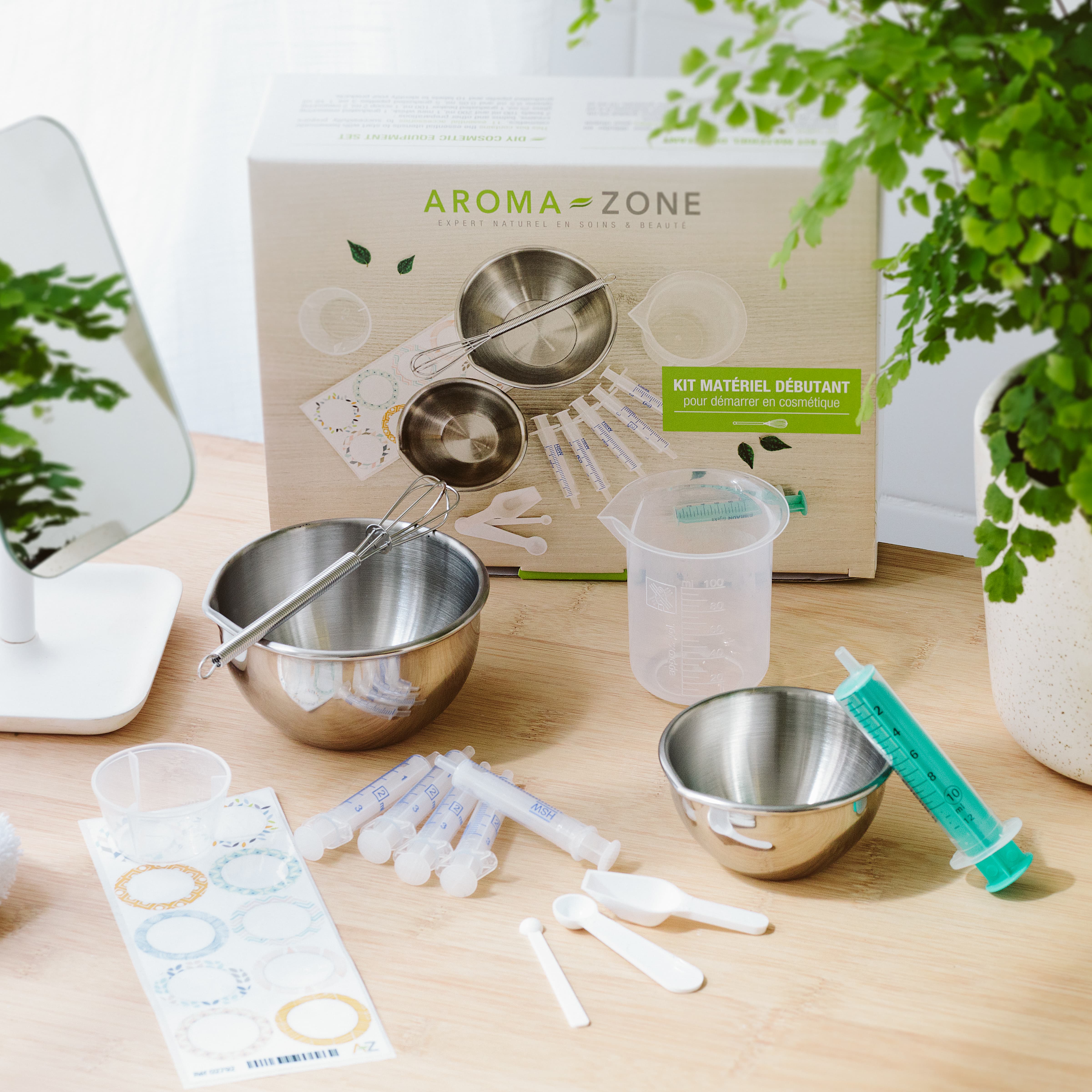 Kit débutant pour la cosmétique maison Kit débutant pour la cosmétique maison