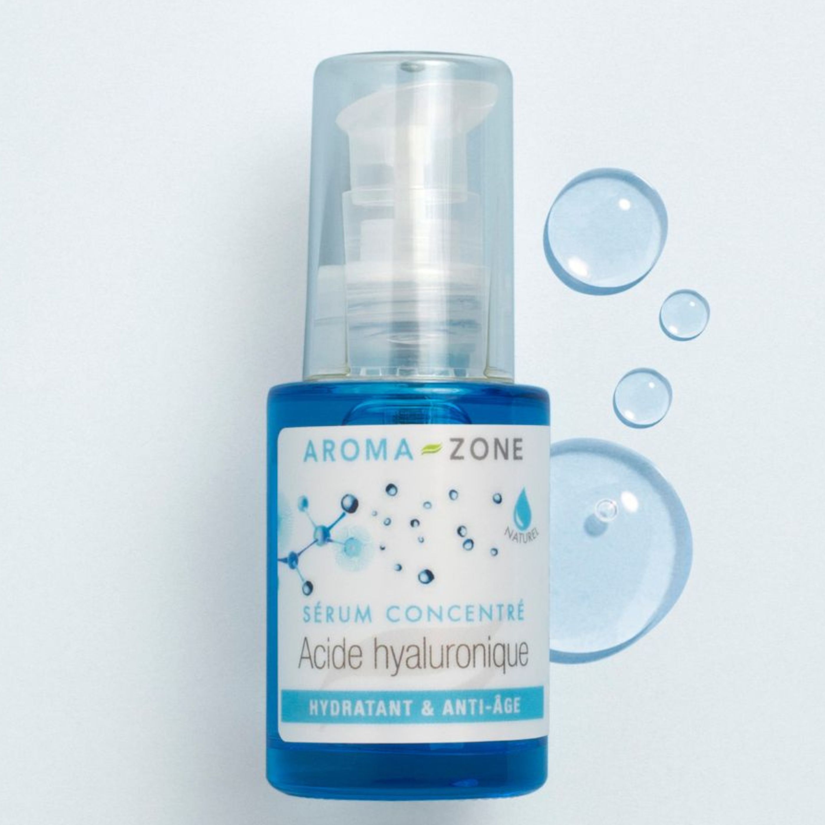 Sérum concentré anti-âge d'acide hyaluronique Aroma-Zone Sérum concentré anti-âge d'acide hyaluronique Aroma-Zone
