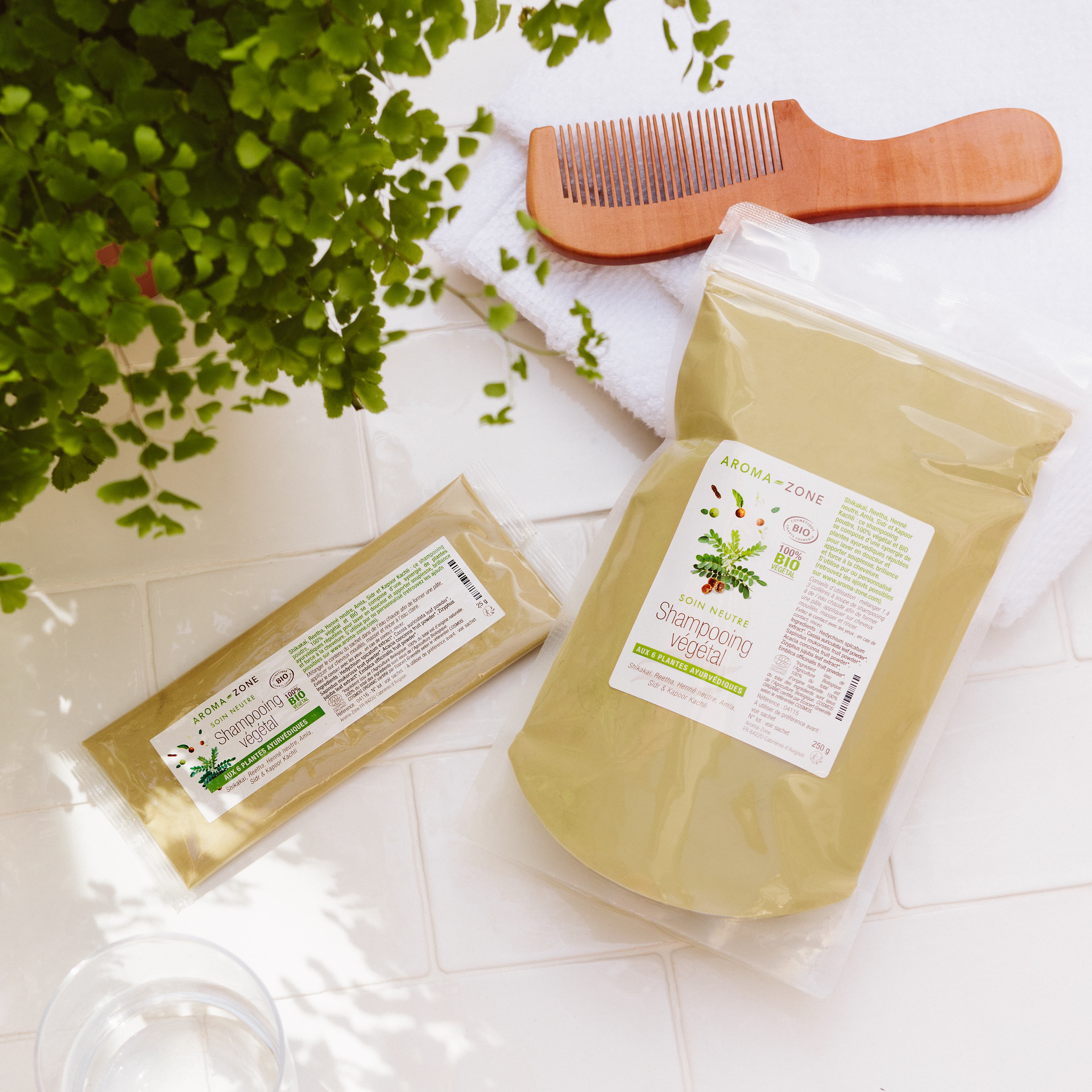 Shampoing végétal BIO Aroma-Zone Shampoing végétal BIO Aroma-Zone
