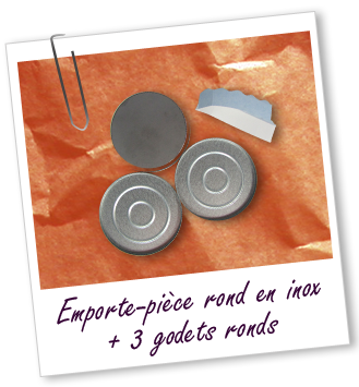 Matériel de compactage : Emporte-pièce + godets ronds Aroma-Zone Matériel de compactage : Emporte-pièce + godets ronds Aroma-Zone