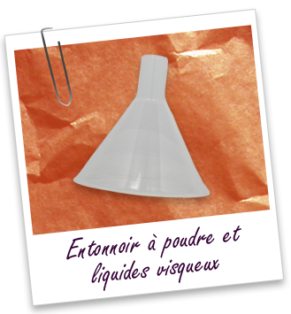 Entonnoir à poudre Aroma-Zone Entonnoir à poudre Aroma-Zone