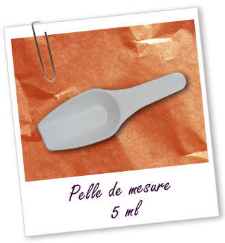 Pelle de mesure 5 ml en plastique Aroma-Zone Pelle de mesure 5 ml en plastique Aroma-Zone