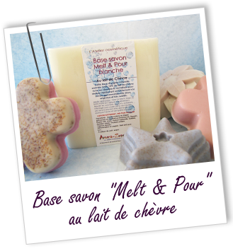 Base Melt & Pour blanche au lait de chèvre Aroma-Zone Base Melt & Pour blanche au lait de chèvre Aroma-Zone