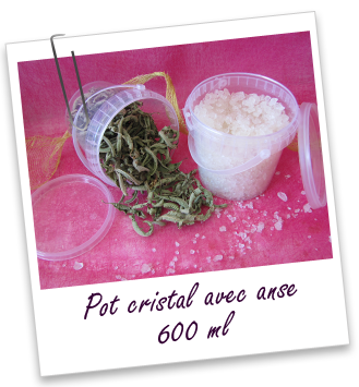 Pot cristal avec anse 600 ml Aroma-Zone Pot cristal avec anse 600 ml Aroma-Zone