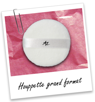 Houppette grand format pour poudrier 80 ml Aroma-Zone Houppette grand format pour poudrier 80 ml Aroma-Zone