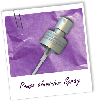 Pompe spray 24/410 en aluminium Aroma-Zone Pompe spray 24/410 en aluminium Aroma-Zone