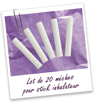 Lot de 20 mèches pour stick Lot de 20 mèches pour stick