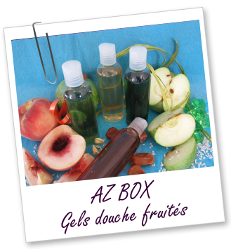 Coffret cosmétique maison - AZ BOX GELS DOUCHE 2012 Aroma-Zone