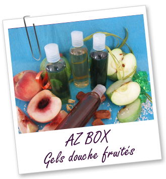 Coffret cosmétique maison - AZ BOX GELS DOUCHE 2012 Aroma-Zone Coffret cosmétique maison - AZ BOX GELS DOUCHE 2012 Aroma-Zone