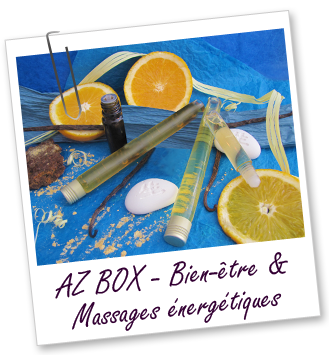 Coffret cosmétique maison - AZ BOX BIEN-êTRE ET MASSAGES éNERGéTIQUES 2012 Aroma-Zone