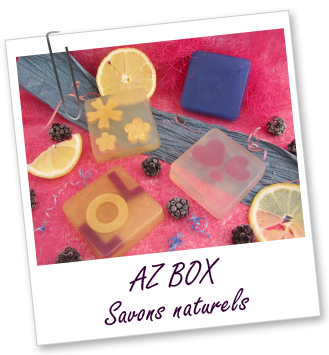 Coffret cosmétique maison - AZ BOX SAVONS NATURELS 2012 Aroma-Zone